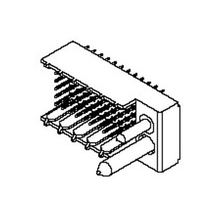 Molex High Speed / Modular Connectors 2Mm Hdm Bp Gp Polz P N Ac 30 Sau Gf 72Ckt 736440205